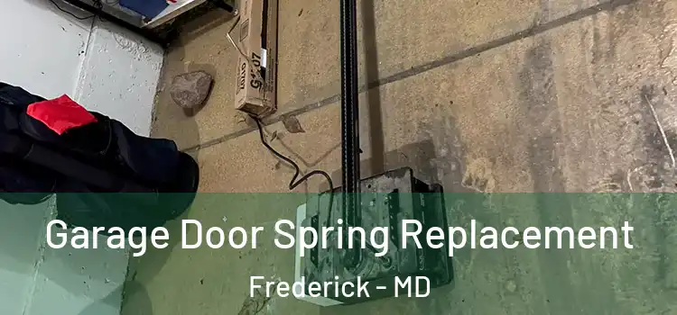  Garage Door Spring Replacement Frederick - MD